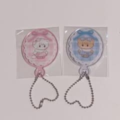 mikko リルアラモード アクリルミラーキーホルダー ムース　ラテのサムネイル