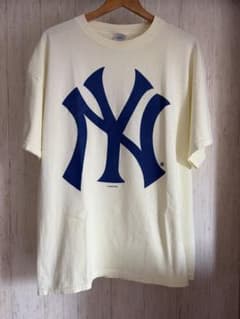 00年代 New York Yankees ロゴ Tシャツ Supreme元ネタ