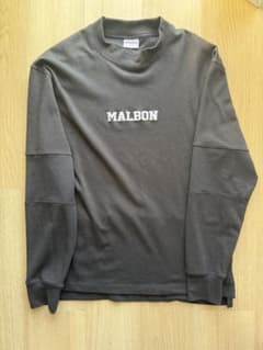Malbon Golf モックネック スウェット ブラック Lのサムネイル