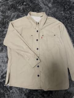 LEVI'S RED ベージュ長袖デニムシャツのサムネイル