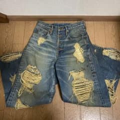 sugarhill × BEAMS Crushed Denim Pantsのサムネイル