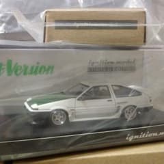 IGモデル1/43トレノ 3Door TK-Street  Ver Whiteのサムネイル