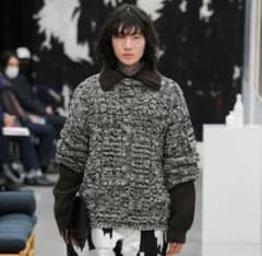 yoke 3G Inside-Out Cable Mock Neck Knit - メルカリ