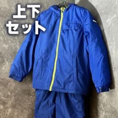 SPYDER キッズ スキーウェア 上下セット☆サイズ8 ブルー 子ども用