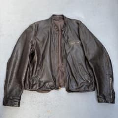 70s VINTAGE シングルライダース レザージャケット TALON 44 - メルカリ