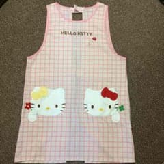 美品♡キティーちゃん保育士エプロンのサムネイル