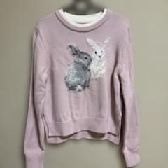 ウサギジャガードセーター FURFUR - メルカリ