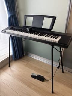 YAMAHA NP11 電子ピアノ 本体 スタンド ペダル付きのサムネイル