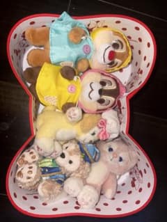 東京ディズニーリゾート ミニー リボン型ケース ぬいぐるみセットのサムネイル