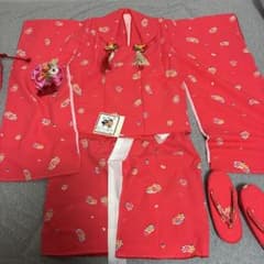 七五三 着物 セット　3歳　女の子のサムネイル