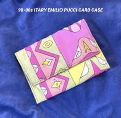 90s 00s イタリア製 EMILIO PUCCI カードケース 名刺入れ - メルカリ