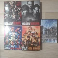 HiGH & LOW シリーズ【全１８巻セット】DVD 全トールケース新品交換済 全巻セット】HiGH&LOW ハイアンドロー(SP＋劇場版付き）DVD全18
