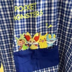 ポケットモンスター 。スモック 。エプロン。120サイズ。美品。のサムネイル