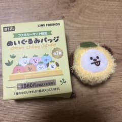 ファミリーマート限定　BT21 ぬいぐるみバッジのサムネイル