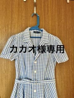 【着用2回美品】Polo Ralph Lauren ギンガムチェックワンピースのサムネイル