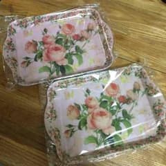 新品✻ミニ♡トレイ ２枚のサムネイル