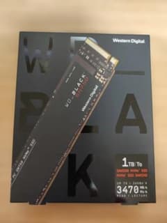 WD Black SN750 NVMe 1TB (WDS100T3X0C)のサムネイル