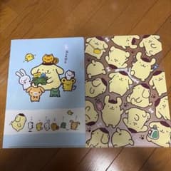 ポムポムプリン サンドラッグ クリアファイル 2種セット - メルカリ
