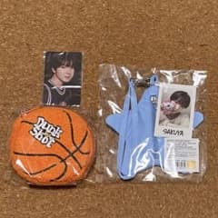NCT WISH ポップアップ　星型ポーチ　バスケットボール　トレカ　サクヤ NCT WISH ポップアップ 星型ポーチ バスケットボール トレカ サクヤ