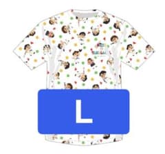 Fukuoka SoftBank Hawks x Crayon Shin-chan Collaboration T-shirt, Size L