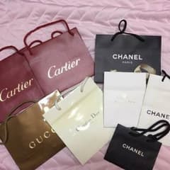 ブランド ショッパー紙袋☆8点まとめ売りのサムネイル