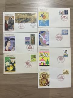 【まとめ売】平安建都・藤原京創都など記念切手 初日カバー FDC 7枚セットのサムネイル