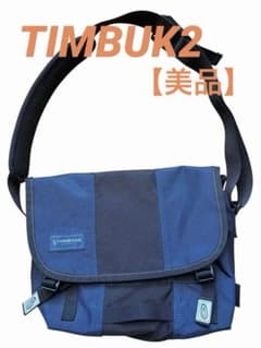 美品】TIMBUK2 ショルダーバッグ ネイビー/ブラック - メルカリ