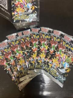 ポケモンカードゲーム シャイニートレジャーex ポケカ 9パック 未開封のサムネイル
