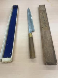 総本家 東佳人 本霞 柳刃包丁 刺身包丁 プロ仕様 水牛柄 - メルカリ