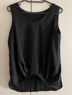 CECIL McBEE ノースリーブタンクトップ　黒のサムネイル