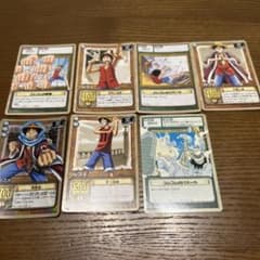 ワンピース カードダス ルフィ 7枚セットのサムネイル