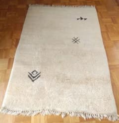【TH様専用】モロッコ ベニワレン ラグ ウール 160×115cmのサムネイル