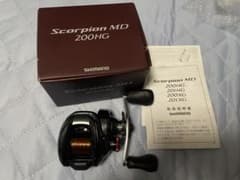 美品SHIMANO 24 scorpion MD 200 HG ライン付きのサムネイル