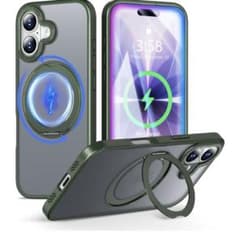 MINIKA iPhoneケース グリーン マグネット搭載のサムネイル