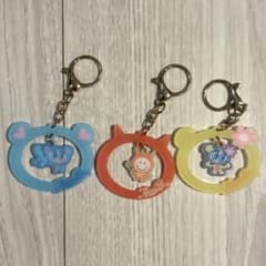 エンジェルブルー ゆらゆらキーホルダー 3点セットのサムネイル