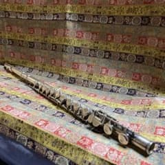 銀メッキフルート ORSI MILANO ケース付 9×41×5cm - メルカリ