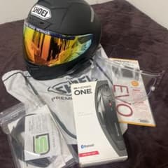 美品　x-fourteen  ブラック　B+COM ONE付き　Mサイズのサムネイル