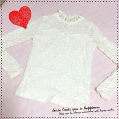 ✧‧˚one wayビジュー付きレーストップス✧‧˚のサムネイル