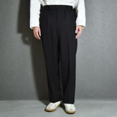 ✨実物✨ヴィンテージ★イギリス軍★No.3ドレスパンツ★ブラック★W86★美品 ✨No.3ドレスパンツ✨イギリス軍☆実物☆ヴィンテージ☆ブラック☆W86