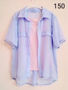 トップス 半袖 シャツ 150 女の子 新品未使用　２点セットのサムネイル