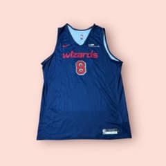 八村塁選手ウィザーズNBA選手支給品Usedプラクティスリバーシブル 