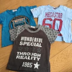 Tシャツ 男の子 100cm 3枚セットのサムネイル