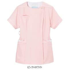 医療スクラブテフロン加工 軽量ストレッチノーカラージャケットのサムネイル