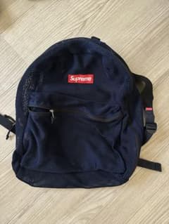 Supreme 16ss Mesh Backpack Navyのサムネイル