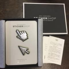 Anya Hindmarch ステッカー カーソル シルバー 2点セットのサムネイル