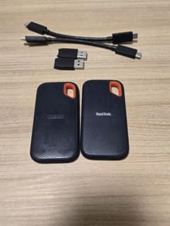 SanDisk Extreme Portable SSD 2TB 2個セットのサムネイル