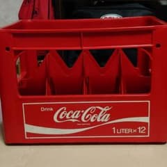 コカ・コーラ 1リットル ガラス瓶12 本収納ケースのサムネイル