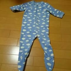 UNIQLO 空模様フリースロンパースのサムネイル