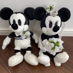 【値下げしました】4℃ ディズニー　ブライダル　ぬいぐるみのサムネイル