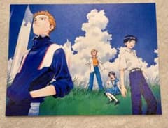 エヴァンゲリオン 貞本義行 ポストカード 鈴原トウジ 洞木ヒカリ 碇シンジ